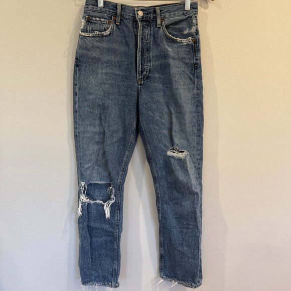 Agolde Riley Ripped Jeans